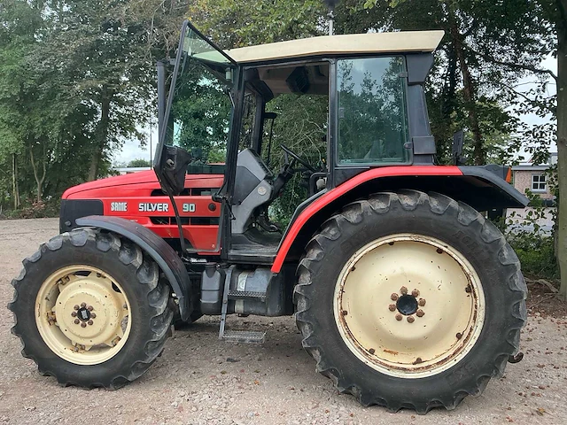 2000 same silver 90 vdt vierwielaangedreven landbouwtractor - afbeelding 9 van  29