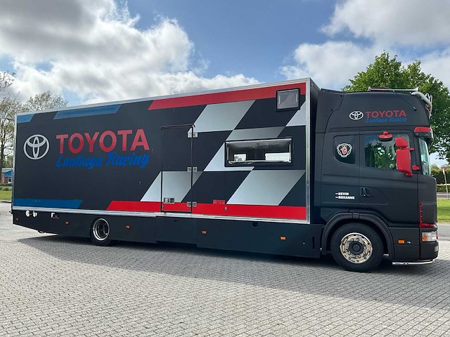 2000 scania r114l 380 vrachtwagen met race opbouw - afbeelding 36 van  67