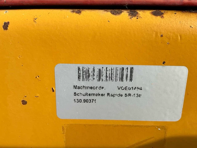 2000 schuitemaker rapide 130swv opraapwagen - afbeelding 40 van  49