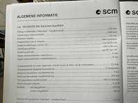 2000 scm fs 520 gecombineerde vlakvandiktebank - afbeelding 2 van  8