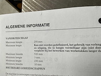2000 scm fs 520 gecombineerde vlakvandiktebank - afbeelding 3 van  8