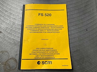 2000 scm fs 520 gecombineerde vlakvandiktebank - afbeelding 5 van  8