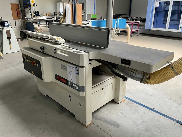 2000 scm fs 520 gecombineerde vlakvandiktebank - afbeelding 1 van  8