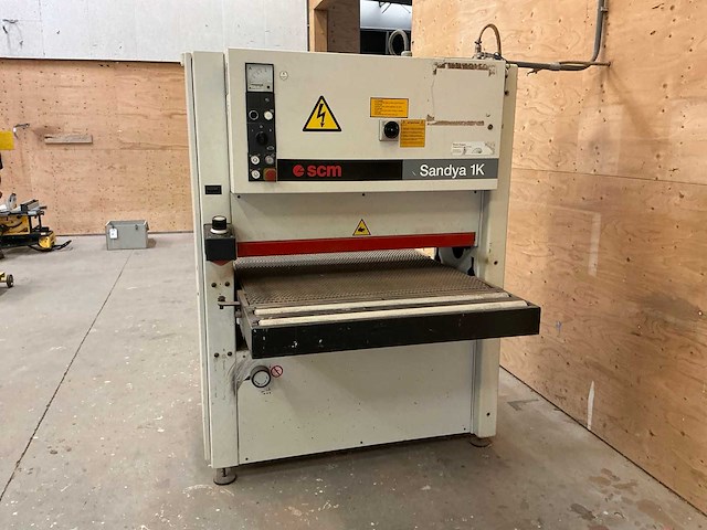 2000 scm sandya 1k / uno cs 95 breedbandschuurmachine - afbeelding 2 van  8