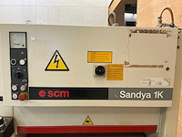 2000 scm sandya 1k / uno cs 95 breedbandschuurmachine - afbeelding 6 van  8