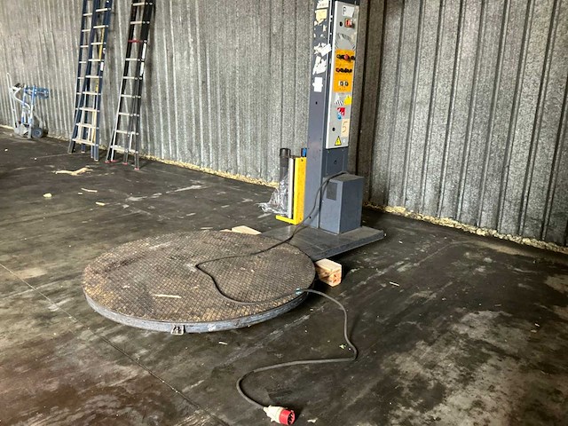 2000 siat ws212a palletfoliewikkelaar - afbeelding 7 van  8