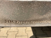 2000 solide v 2000 dubbelas aanhangwagen - afbeelding 11 van  19