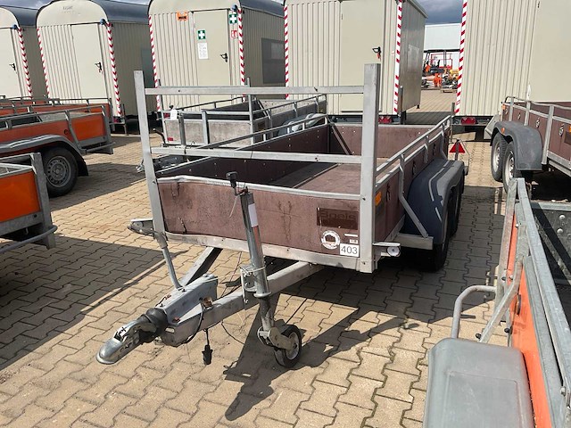 2000 solide v 2000 dubbelas aanhangwagen - afbeelding 1 van  19