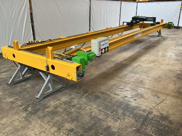 2000 stahl 3.200 kg x 7,90 m bovenloopkraan - afbeelding 1 van  18