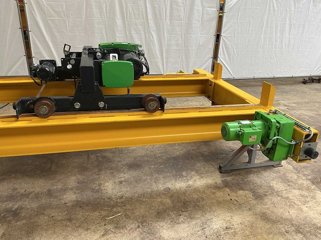 2000 stahl 3.200 kg x 7,90 m bovenloopkraan - afbeelding 16 van  18