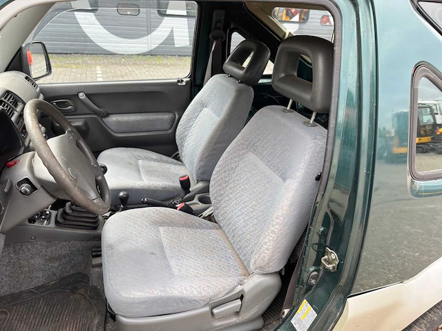 2000 suzuki jimny 1.3 jlx cabrio 4x4 personenauto np-504-g - afbeelding 6 van  14
