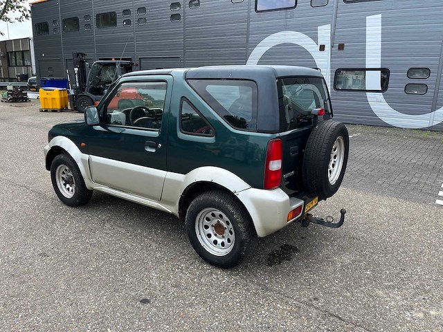 2000 suzuki jimny 1.3 jlx cabrio 4x4 personenauto np-504-g - afbeelding 10 van  14