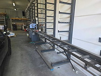 2000 tiger 350 sx afkortcirkelzaagmachine met rollenbaan - afbeelding 3 van  8