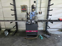 2000 tiger 350 sx afkortcirkelzaagmachine met rollenbaan