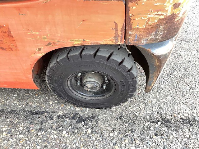 2000 toyota 42-7fgf18 lpg vorkheftruck - afbeelding 3 van  18