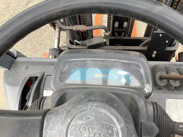 2000 toyota 42-7fgf18 lpg vorkheftruck - afbeelding 7 van  18