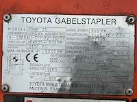 2000 toyota fbmf25 vorkheftruck elektrisch - afbeelding 4 van  13