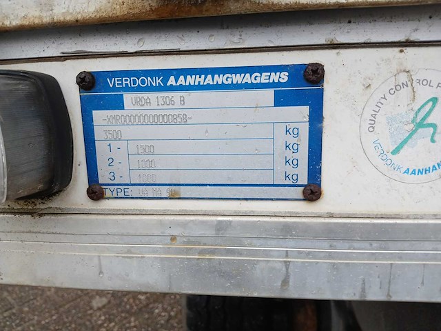 2000 verdonk verkoopwagen - afbeelding 13 van  16