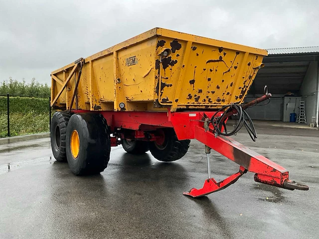 2000 vgm 10t dumper aanhanger - afbeelding 5 van  8
