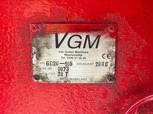 2000 vgm gd-20 kipper lkn-28-d - afbeelding 16 van  23