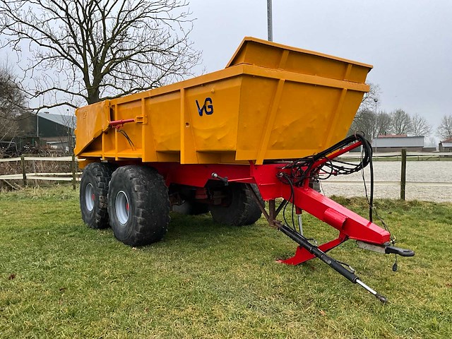 2000 vgm gd20-105 dumper aanhanger - afbeelding 19 van  26