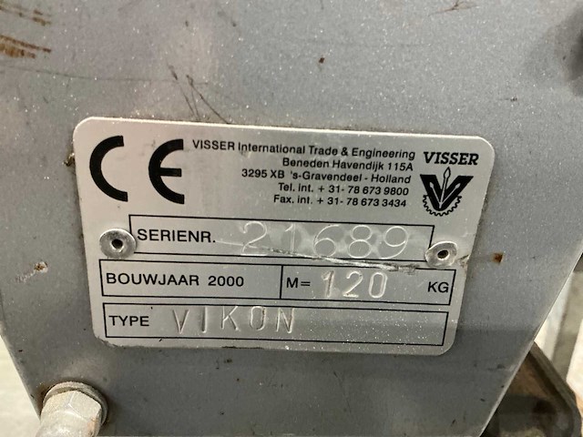 2000 visser vikon transportband - afbeelding 6 van  6