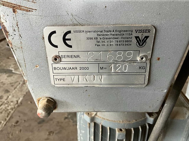 2000 visser vikon transportband - afbeelding 5 van  5