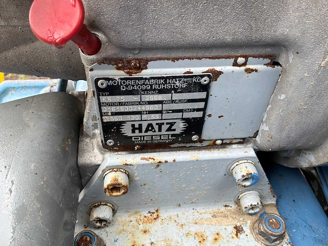 2000 wacker neuson dps 3060 trilplaat - afbeelding 8 van  9