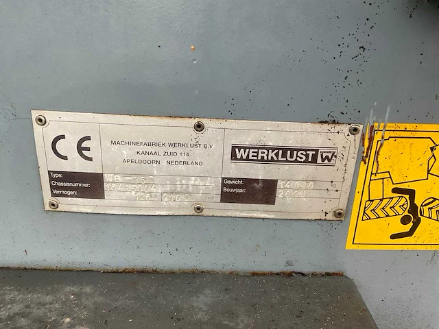 2000 werklust wg 35d shovel - afbeelding 13 van  20