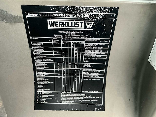2000 werklust wg35d shovel - afbeelding 25 van  35