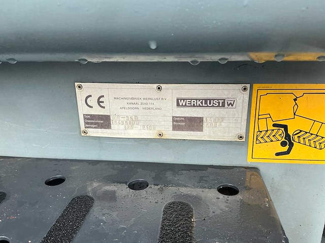 2000 werklust wg35d shovel - afbeelding 29 van  35