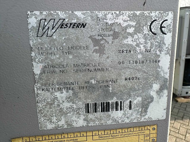 2000 western zeta/st/n2 262 chiller - afbeelding 1 van  11
