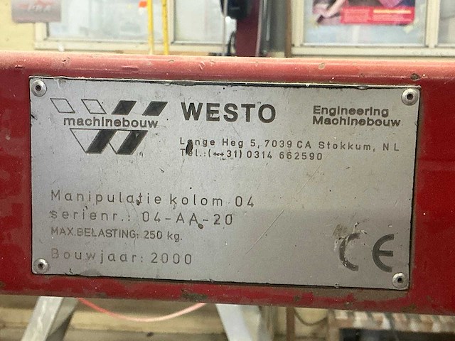 2000 westo 04 manipulatie kolom - afbeelding 5 van  5