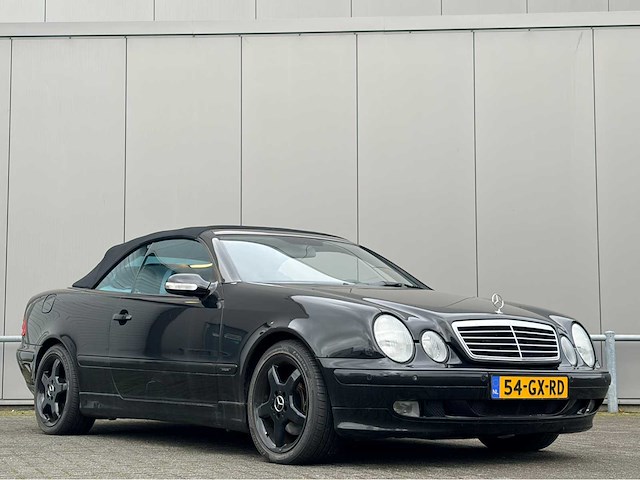 2001 - mercedes-benz - clk-klasse cabrio 200k avantgarde - personenauto - afbeelding 10 van  16