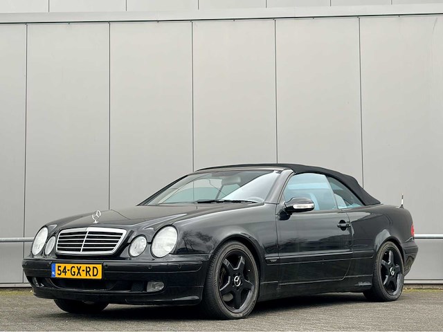 2001 - mercedes-benz - clk-klasse cabrio 200k avantgarde - personenauto - afbeelding 1 van  12