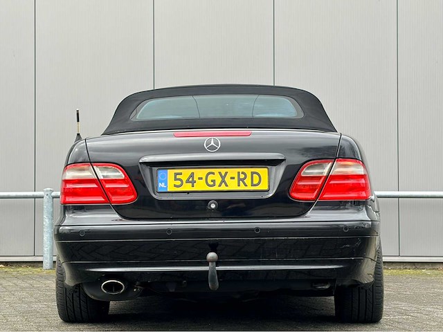 2001 - mercedes-benz - clk-klasse cabrio 200k avantgarde - personenauto - afbeelding 10 van  12