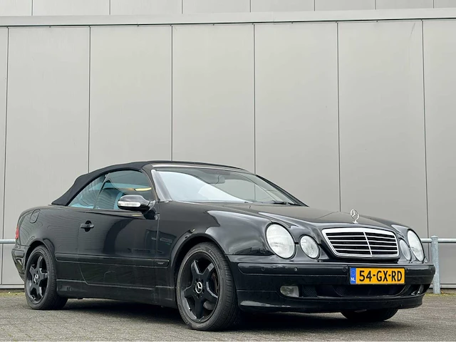 2001 - mercedes-benz - clk-klasse cabrio 200k avantgarde - personenauto - afbeelding 10 van  16