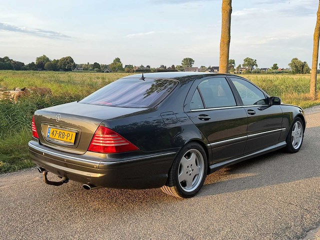 2001 - mercedes-benz - s-klasse - 600 lang 47-rb-pj iaw - afbeelding 3 van  24