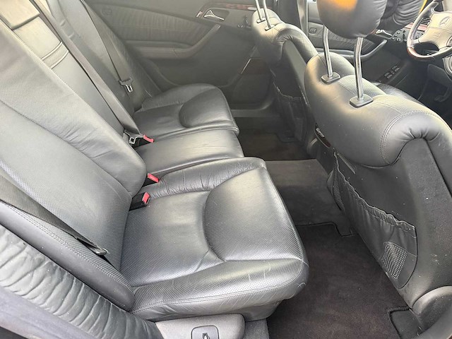 2001 - mercedes-benz - s-klasse - 600 lang 47-rb-pj iaw - afbeelding 10 van  24