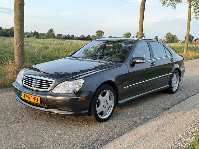 2001 - mercedes-benz - s-klasse - 600 lang 47-rb-pj iaw - afbeelding 1 van  24