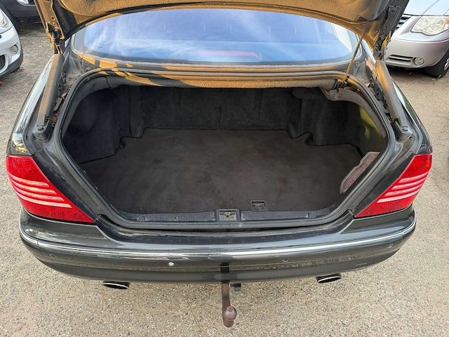 2001 - mercedes-benz - s-klasse - 600 lang 47-rb-pj iaw - afbeelding 14 van  24