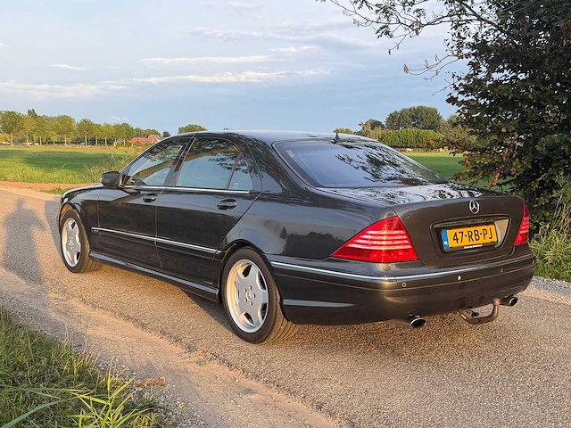 2001 - mercedes-benz - s-klasse - 600 lang 47-rb-pj iaw - afbeelding 18 van  24