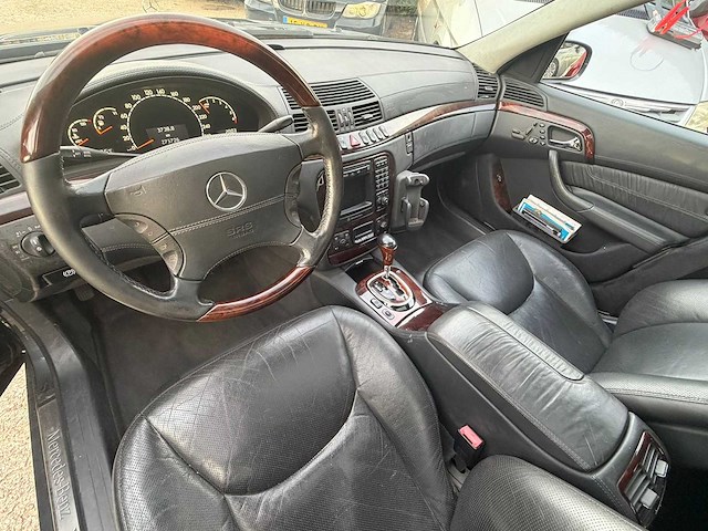 2001 - mercedes-benz - s-klasse - 600 lang 47-rb-pj iaw - afbeelding 23 van  24