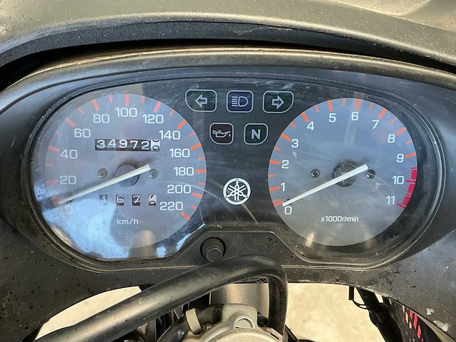 2001 - yamaha - tour - xj 600 s diversion - motorfiets - afbeelding 7 van  15