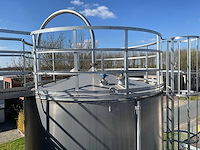 2001 58 m3 verticale aluminium opslagsilo - afbeelding 8 van  9