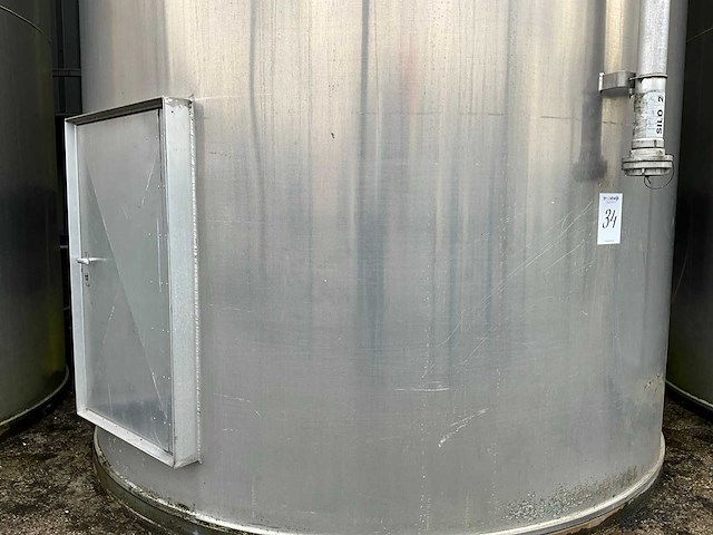 2001 58 m3 verticale aluminium opslagsilo - afbeelding 5 van  10