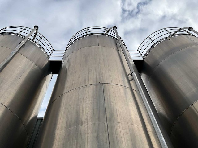 2001 58 m3 verticale aluminium opslagsilo - afbeelding 2 van  5