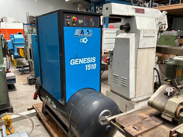 2001 abac genesis 1510 schroefcompressor - afbeelding 2 van  6