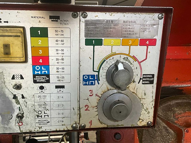 2001 amada ha-400w metalen horizontale bandzaagmachine - afbeelding 3 van  17