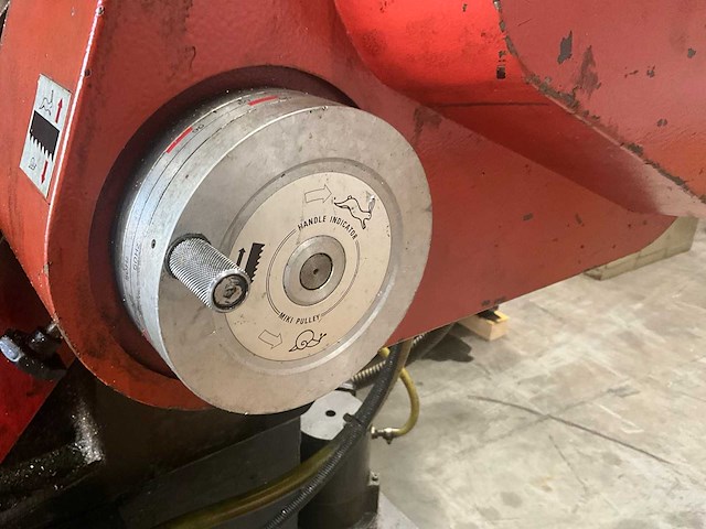 2001 amada ha-400w metalen horizontale bandzaagmachine - afbeelding 5 van  17